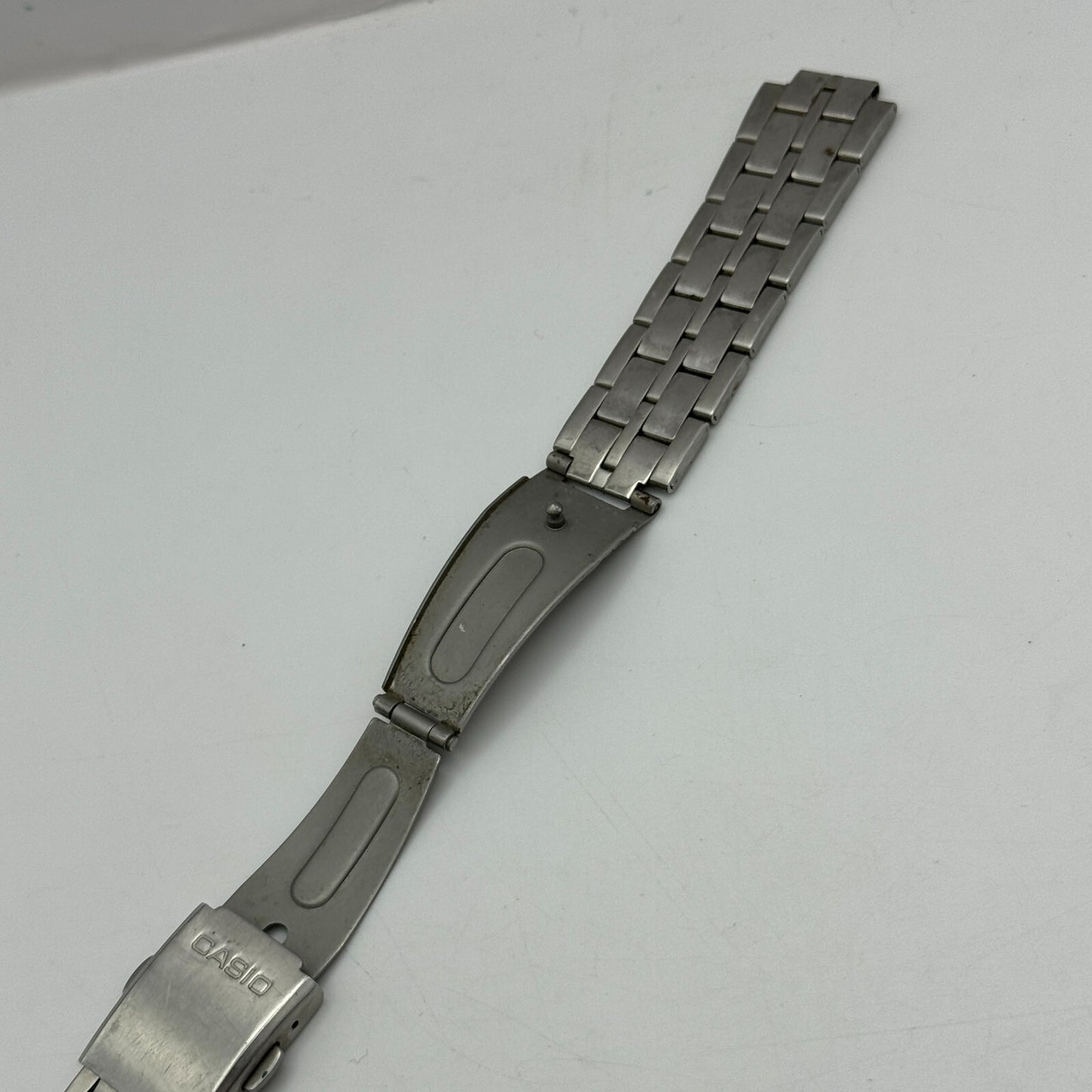 40mm Men’s Working Casio MTP-1243 Water Resist 50M Purple Dial Watch New Battery