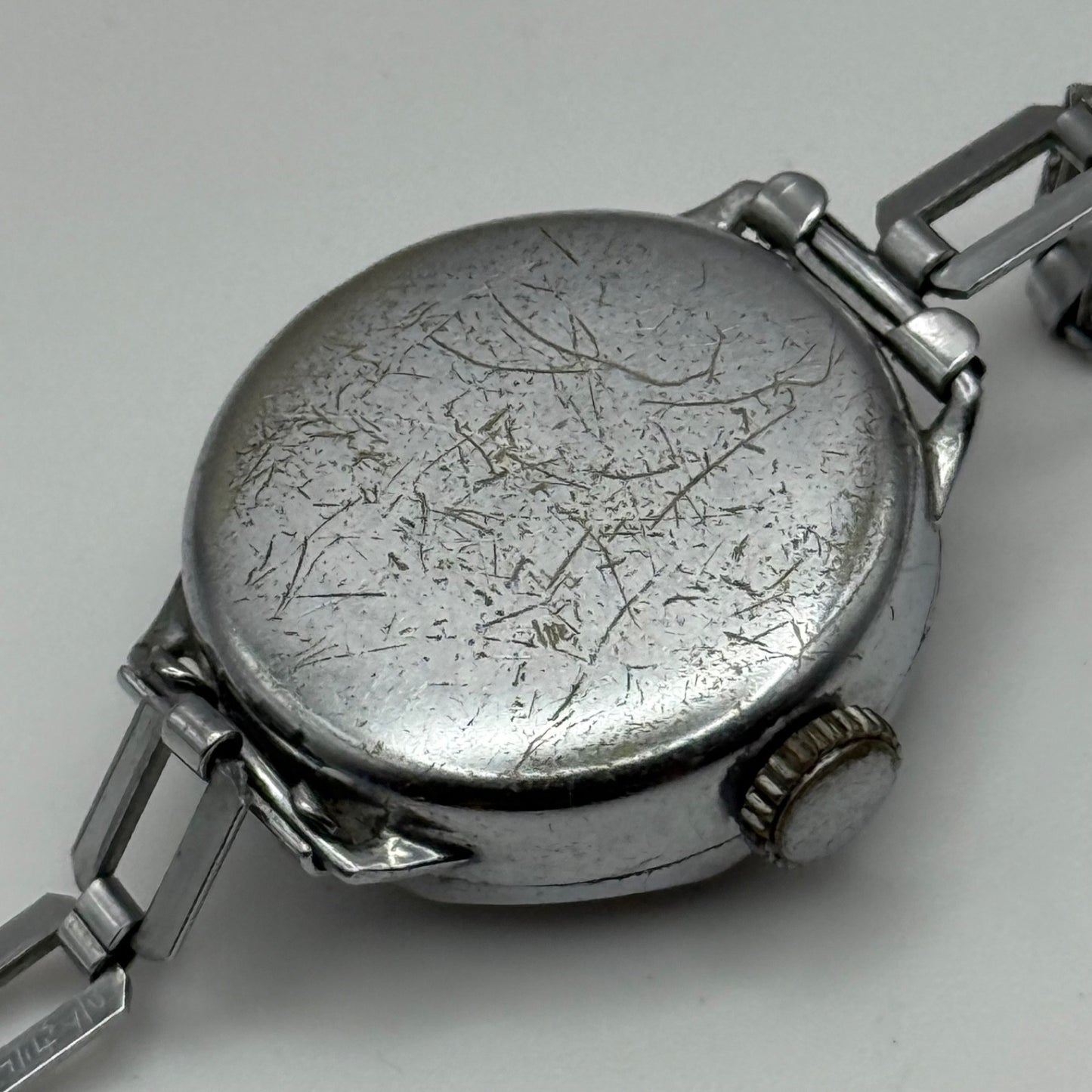 25mm Vintage Ingersoll Dot Sub Seconds Art Deco Bracelet Manual Watch PARTS