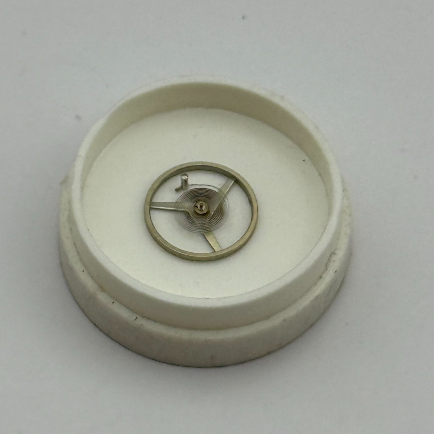 ETA 2487 Balance Wheel Complete And Spring  Ord + Inca 1269 M Watch Parts NOS