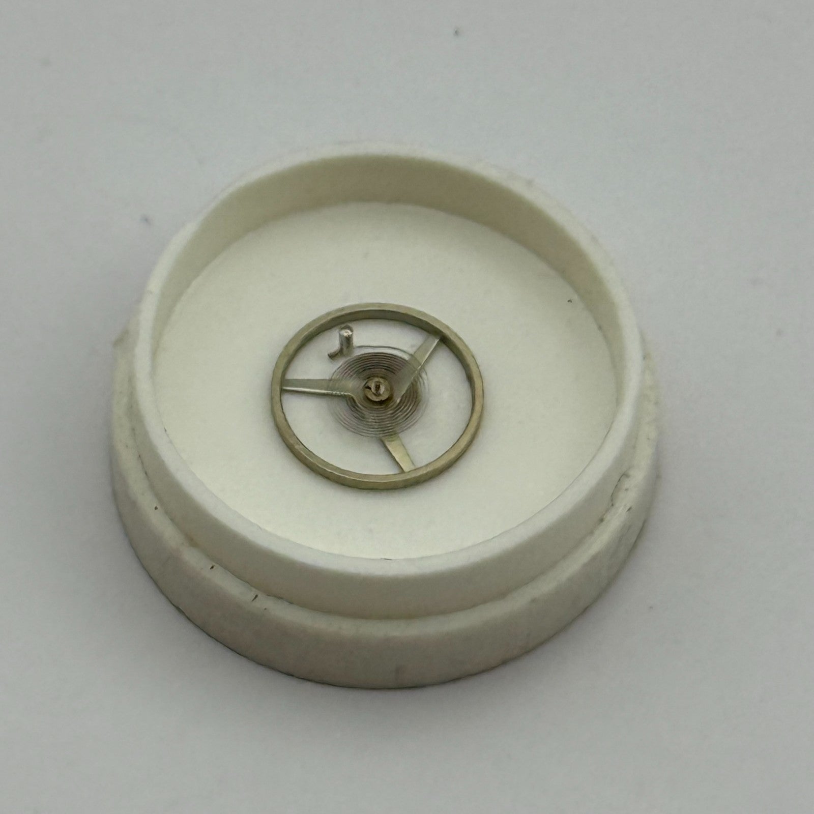 ETA 2487 Balance Wheel Complete And Spring  Ord + Inca 1269 M Watch Parts NOS