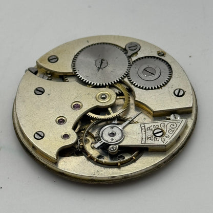 41.7mm Unidentified Quality Open Face Balance Ok Pocket Watch Movement PARTS