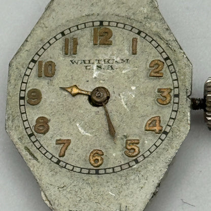 6.5L Waltham Grade No. 659 Model L-6.5 American Watch Movement PARTS SPARE