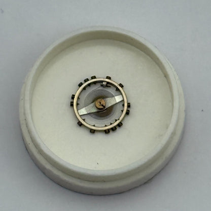 FEF 6600 Balance Wheel Complete And Spring  Inca 1181 M Watch Movement Parts NOS