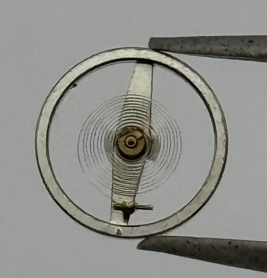 Oris 380 Balance Wheel Complete And Spring 6¾-8’’’ 398 M Watch Movement Parts 