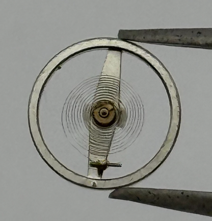 Oris 380 Balance Wheel Complete And Spring 6¾-8’’’ 398 M Watch Movement Parts 