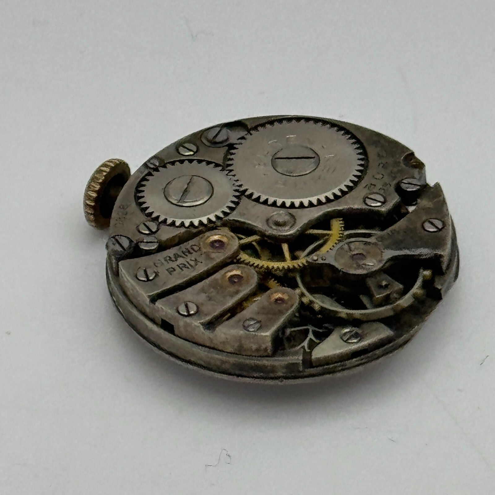 22mm Buren Grand Prix 0828 Trench Watch Movement Manual Wind Swiss PARTS SPARES