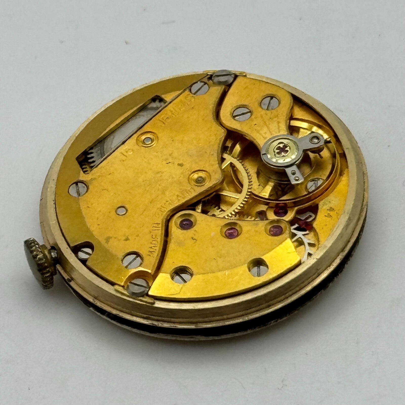 29.2mm Mens Running Smiths De Luxe Cal 44 Shockproof Swiss Watch Movement PARTS