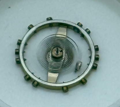 FEF 270 Balance Wheel Complete And Spring 5 1/4''' 173 Watch Movement Parts NOS