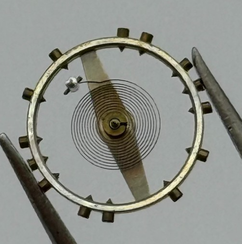 AS 984 Balance Wheel Complete And Spring 10 1/2’’’ 30 M Watch Movement Parts NOS