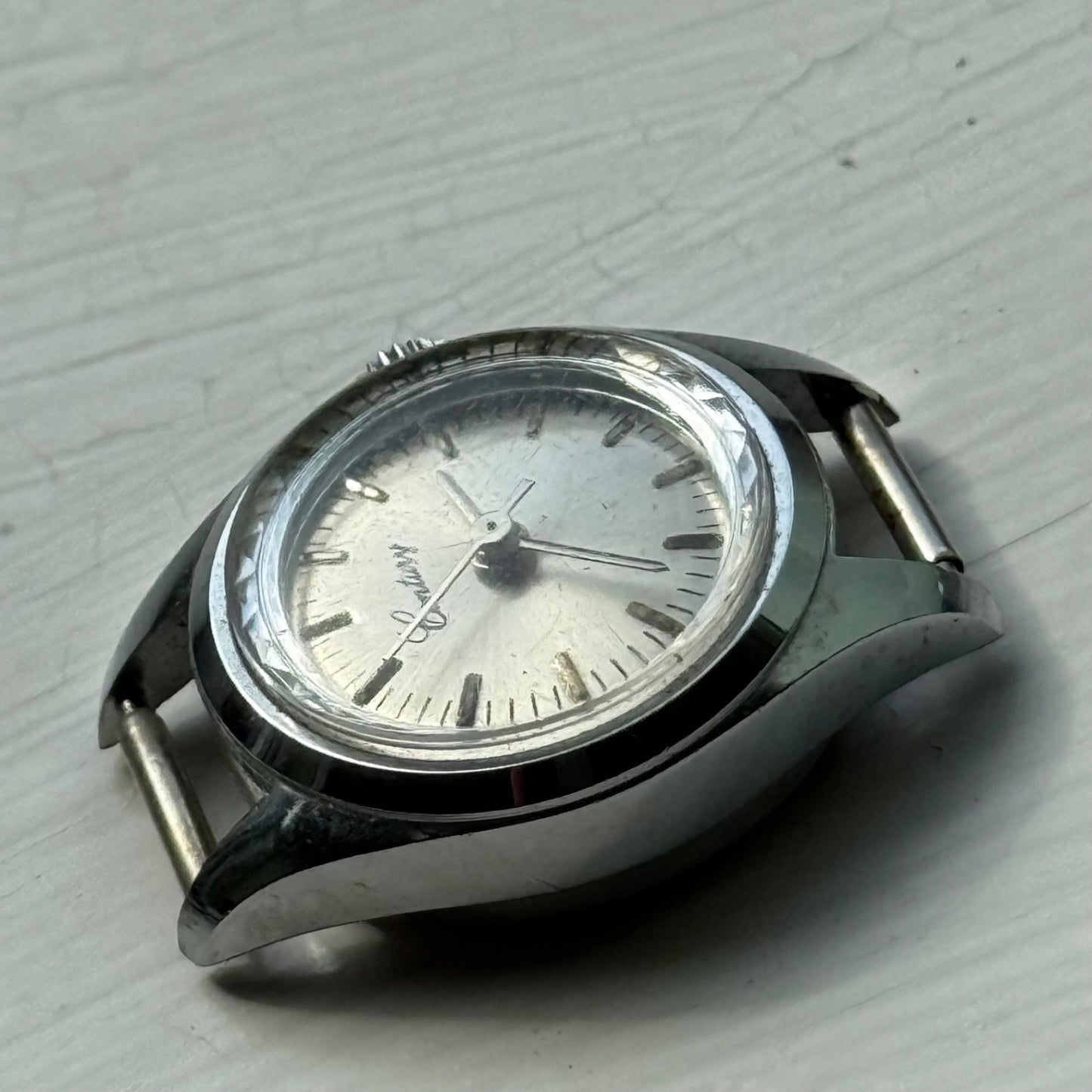 22mm Vintage Century Fujifilm Japan Sweep Seconds Manual Wind Watch FOR PARTS