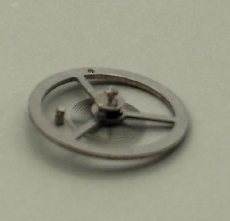 EB 1553 1579 Balance Wheel Complete And Spring 466 Watch Movement Parts NOS 