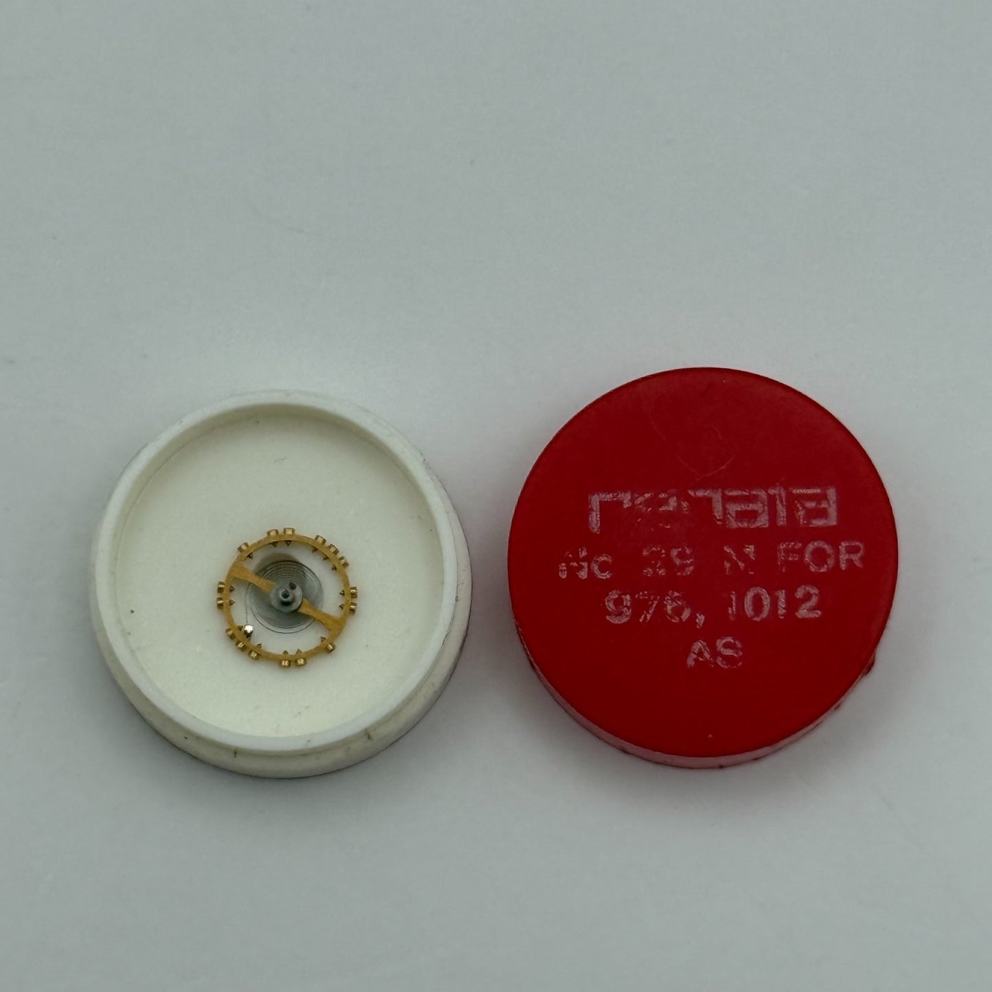 AS 976 1012 Balance Wheel Complete And Spring 29 M Watch Movement Parts NOS