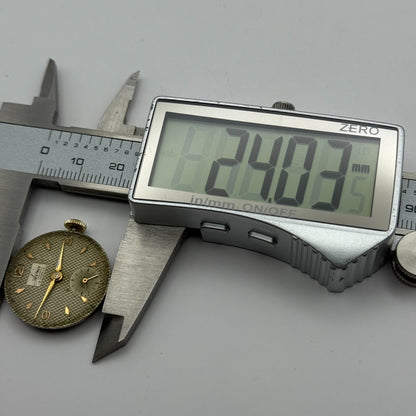 AS 1002 984 Watch Movement Avia Manual Wind Vintage Swiss Parts Repair 23.4mm
