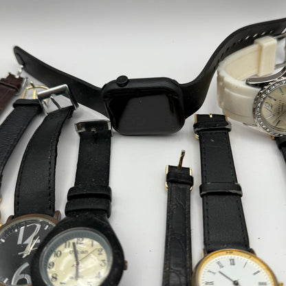 Bundle Of 15 Quartz Watches Job Lot Modern / Vintage Untested Parts / Repair