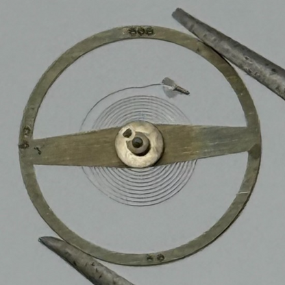 ST 1800 1805 Balance Wheel Complete And Spring Ord + Inca Watch Movement Parts