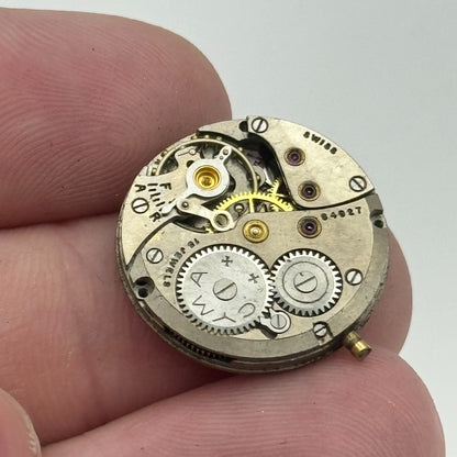19.7mm Cyma Ref 424k Sub Seconds Manual Wind Watch Movement Swiss Vintage PARTS