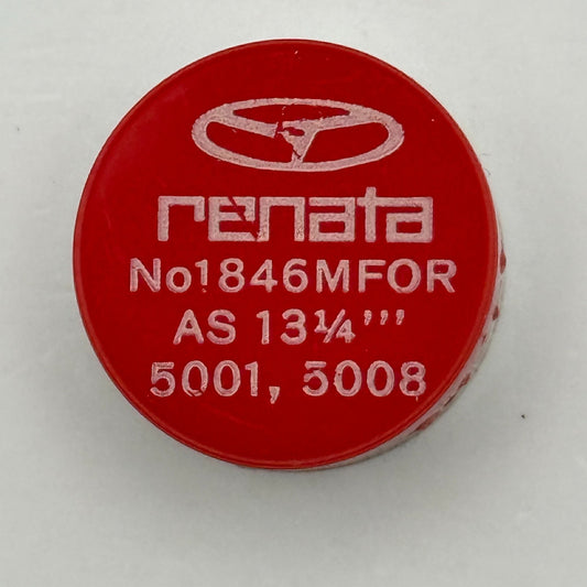 AS 5001 5008 Balance Complete 13 1/4''' Renata 1846 M Watch Movement DAMAGED