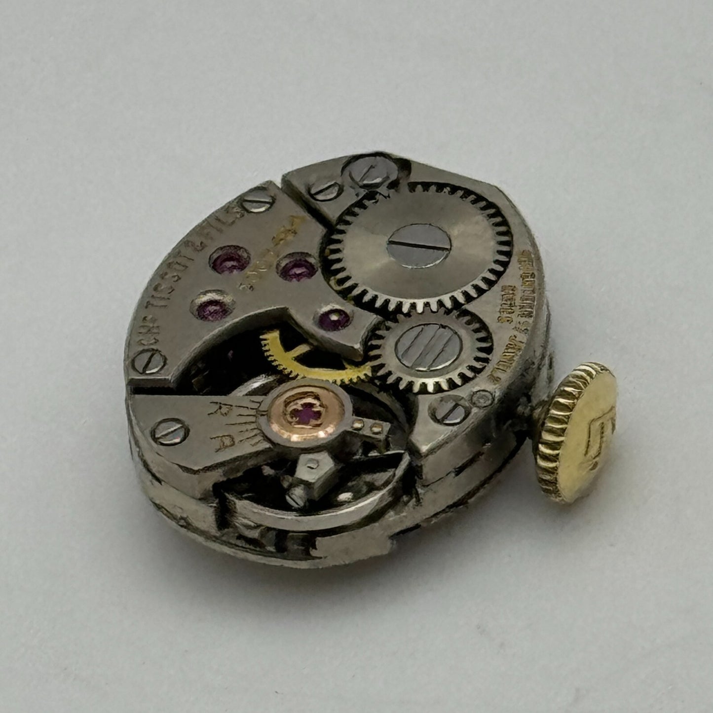 12.9mm Tissot 12.9-E9 Swiss 17 Jewels Manual Wind Ladies Watch Movement PARTS