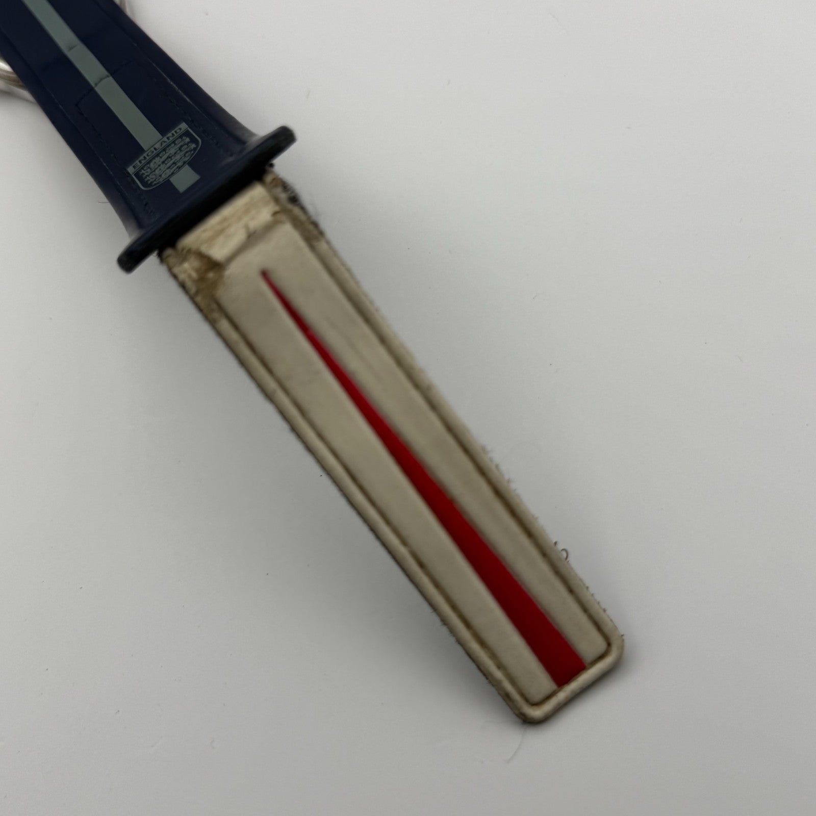 England National Football Men's Quartz Watch Red White Cross Dial Working 32mm