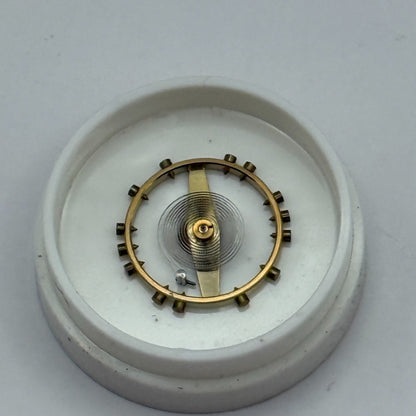 Venus 180 Balance Wheel Complete And Spring 10½’’’ 323 M Watch Movement Parts