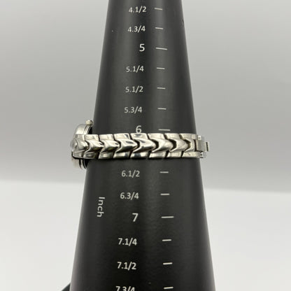 Henley Ladies Quartz Watch White Dial Silver Tone Bracelet Japan Working 21mm