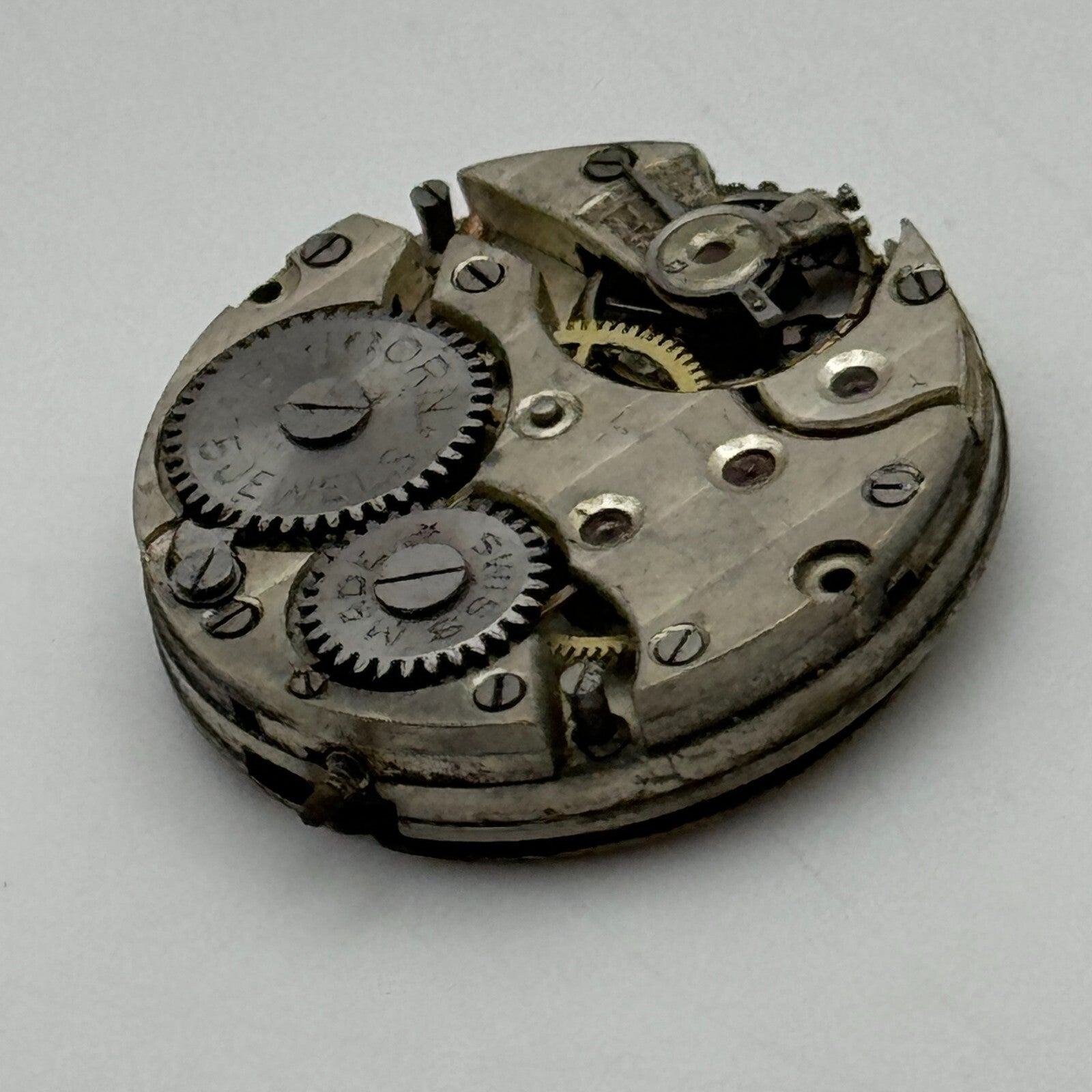 23.6mm Rolex Unicorn 15 Jewels Manual Wind Watch Movement Swiss Vintage PARTS