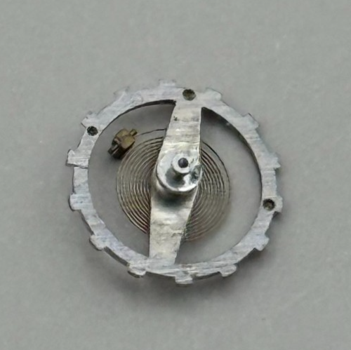 Brac 2021 Balance Wheel Complete And Spring  5¼’’’ 69 M Watch Movement Parts NOS
