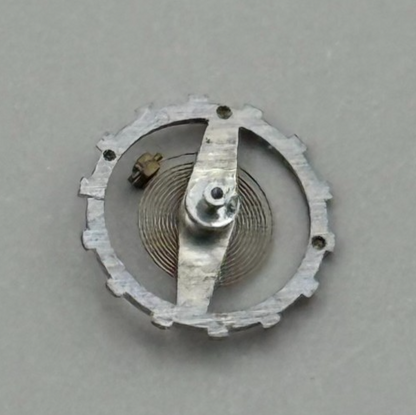 Brac 2021 Balance Wheel Complete And Spring  5¼’’’ 69 M Watch Movement Parts NOS
