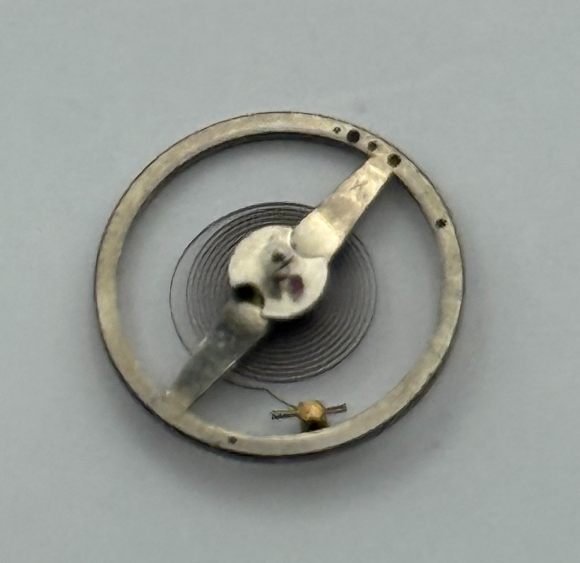 Oris 470 471 Balance Wheel Complete And Spring 334 Watch Movement Parts NOS
