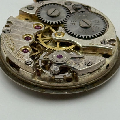 Majex Pierce 103 Watch Movement Running Manual Wind Vintage Parts Repair 23.6mm
