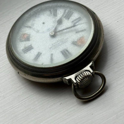 Winegartens Railway Regulator Cortebert Cal 534 Screw Case Pocket Watch Running