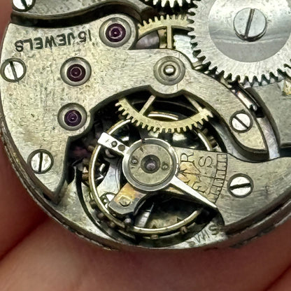 24.9mm Vintage Dreadnought Manual Wind Swiss Trench Watch Movement PARTS REPAIR