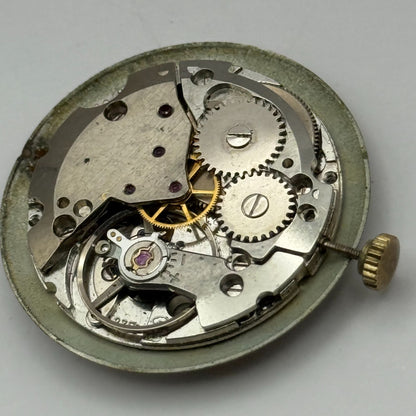 ETA 2750 Mystery Dial Watch Movement Running Manual Wind Vintage Parts 25.9mm