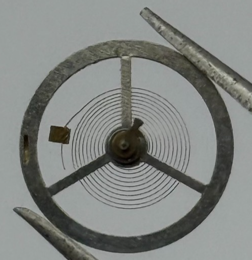 BFG 866 Balance Wheel Complete And Spring PL 65 Renata Watch Movement Parts NOS