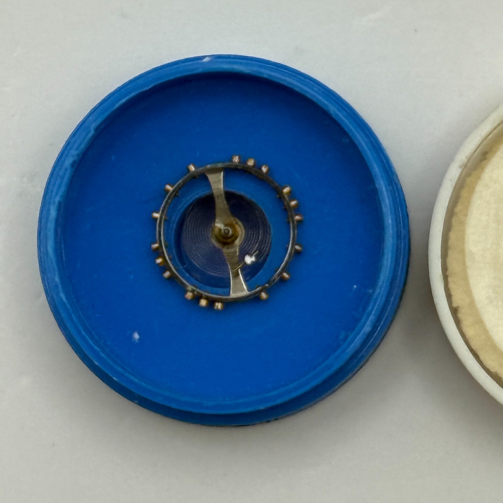 Bulova 6AM Breguet Balance Wheel Complete And Spring Watch Movement Parts NOS