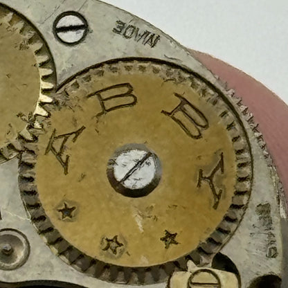 25.2mm Interesting Abby Trench Watch Movement Manual Wind Swiss Vintage PARTS