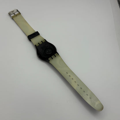 2005 Swatch Jelly in Jelly Purple Mystery SUJB101 Quartz Watch + Box 36mm