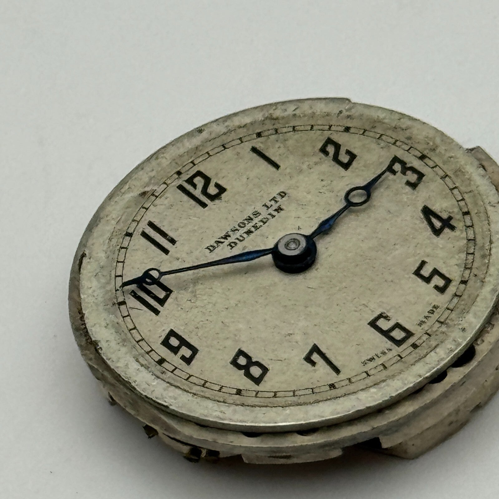 23.6mm Buren Dawsons LTD Dunedin Manual Wind Watch Movement Swiss Vintage PARTS