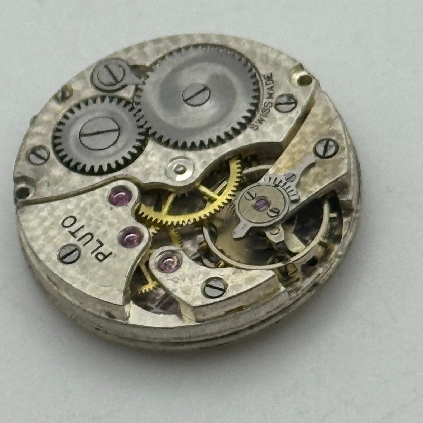 19.7mm Ladies Pluto High Grade Manual Wind Swiss Watch Movement Vintage PARTS