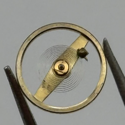 RW 75 Balance Wheel Complete And Spring 5 1/4’’’ 867 Watch Movement Parts NOS