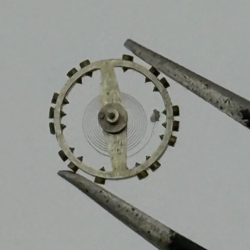 AS 976 1012 Balance Wheel Complete And Spring 29 M Watch Movement Parts NOS