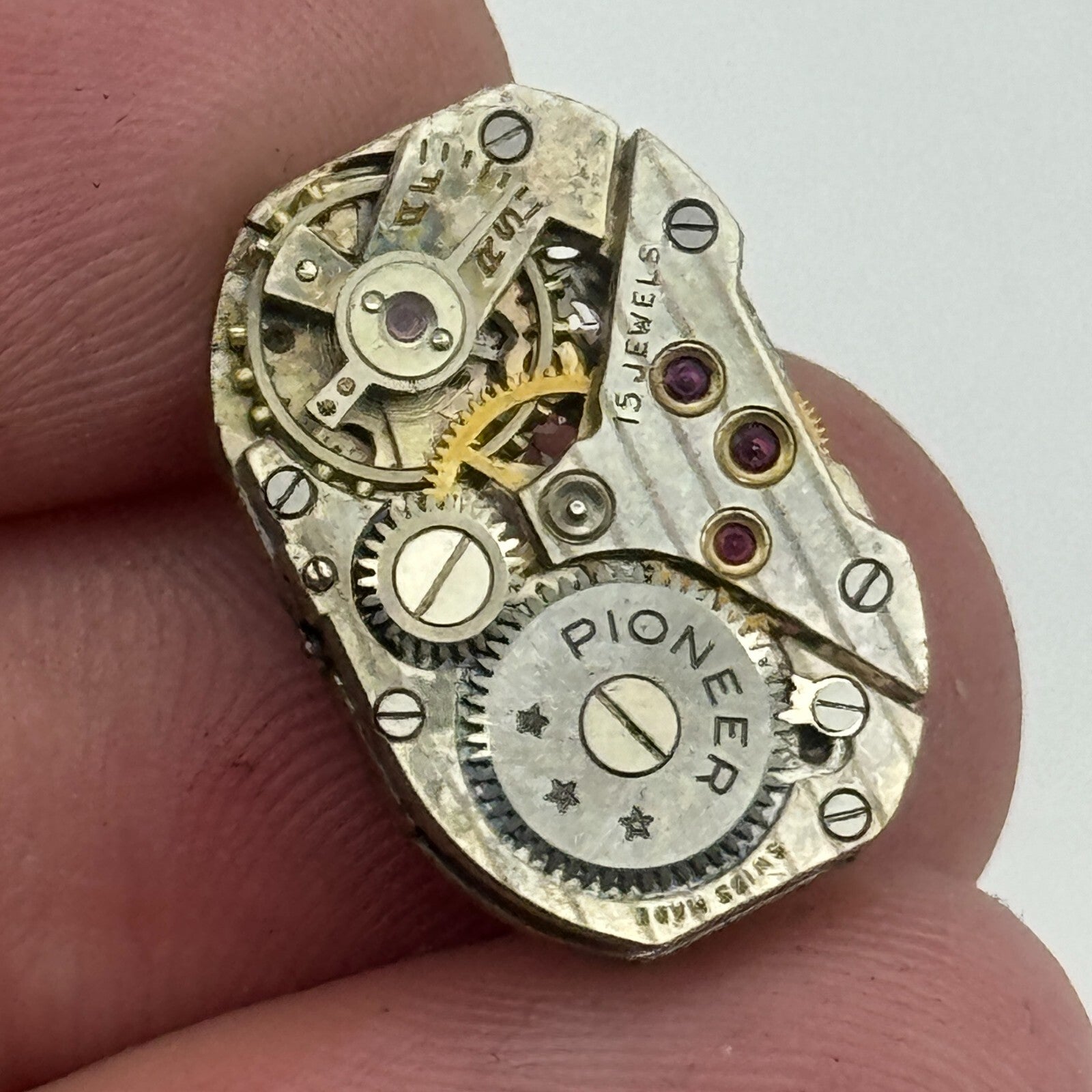 12.9mm Pioneer AS 1051 A Schild Balance Ok Swiss Watch Movement PARTS SPARES
