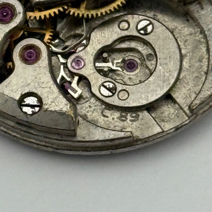 IWC Cal 89 Broad Arrow Dates To 1947 Very Rare Watch Movement C.89 Vintage Parts