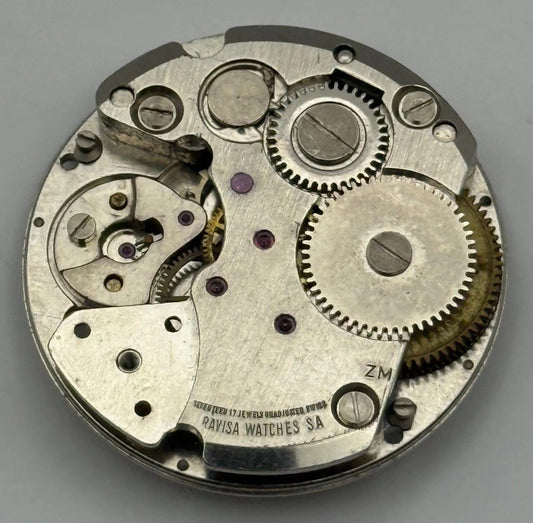 Rayisa Watches SA 5400 ZM Watch Movement Manual Wind Vintage Parts Repair 26.9mm