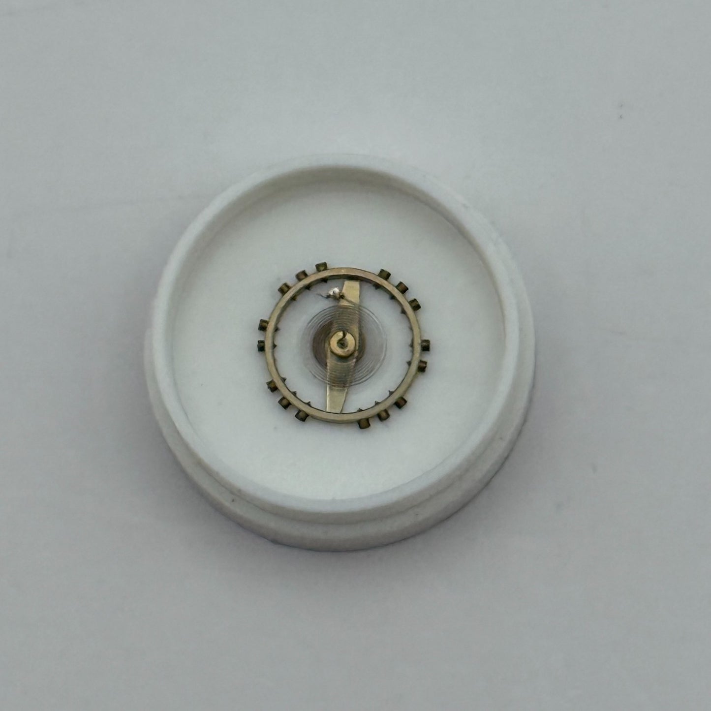 Derby 40 Balance Wheel Complete And Spring 8 3/4’’’ 102 M Watch Movement Parts