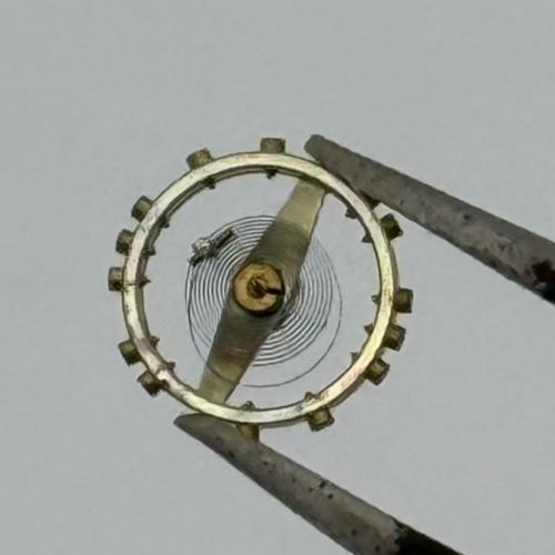AS 976 1012 Inca Balance Wheel Complete And Spring 532 M Watch Movement Parts