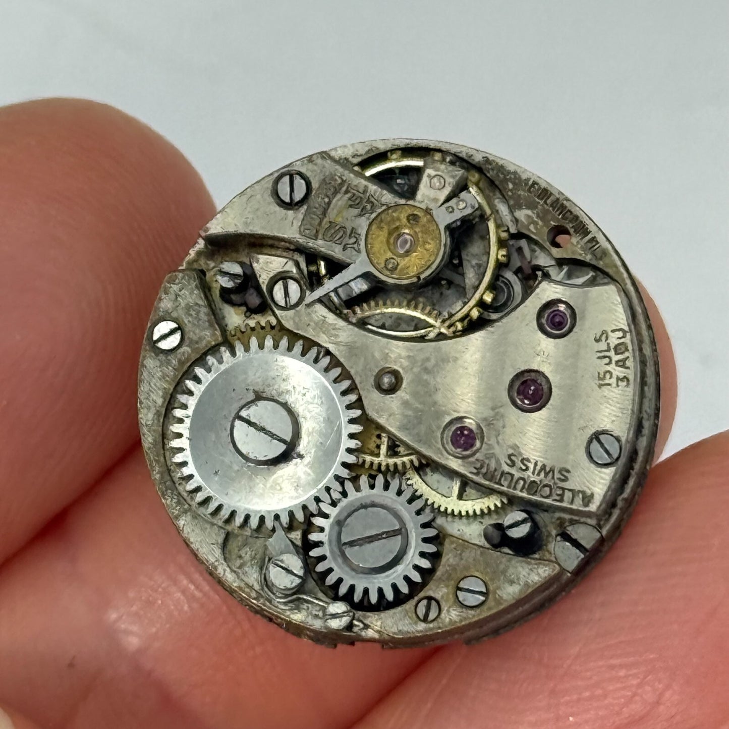 21mm Vintage A.Lecoultre E.Blancpain Fils Swiss Manual Wind Watch Movement PARTS