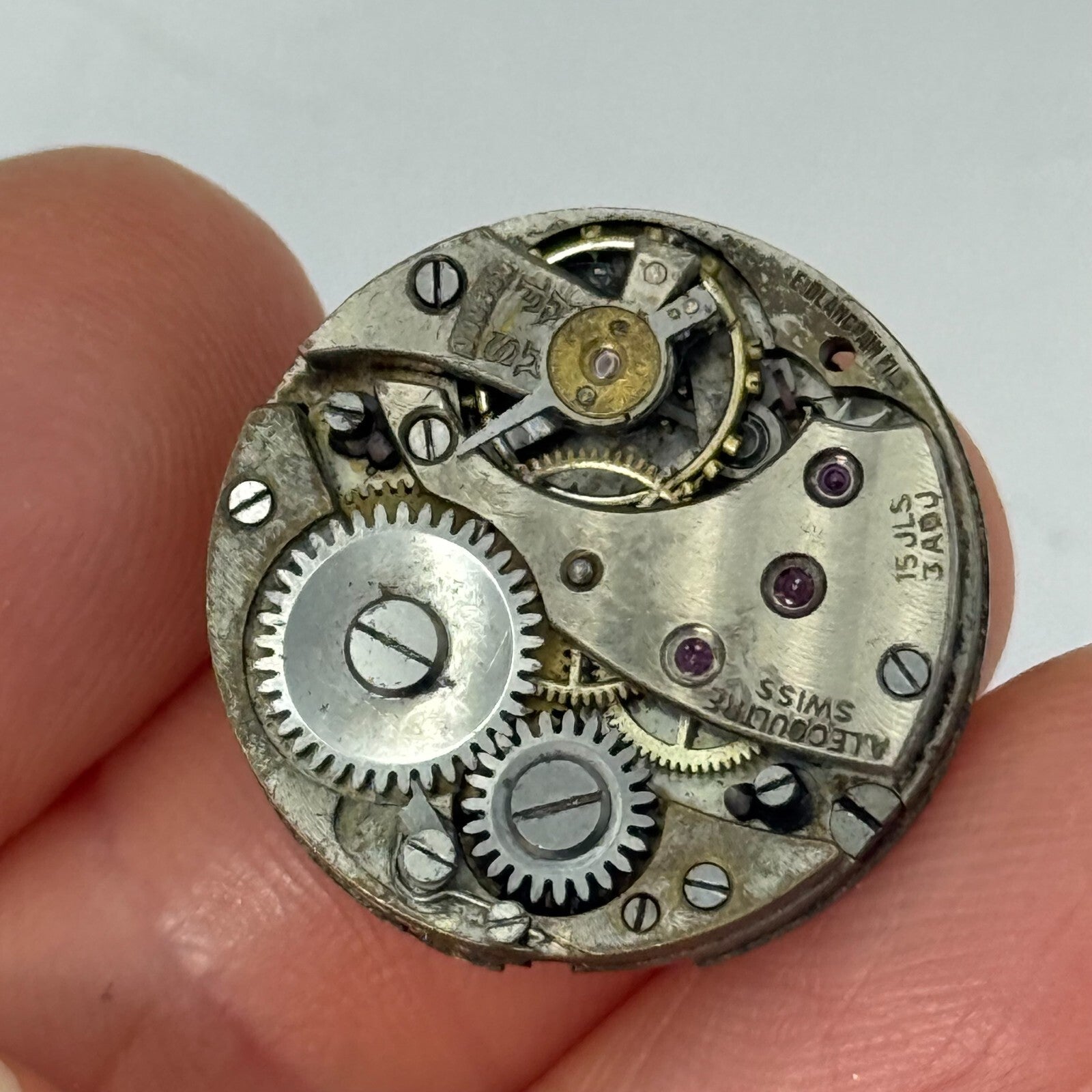 21mm Vintage A.Lecoultre E.Blancpain Fils Swiss Manual Wind Watch Movement PARTS