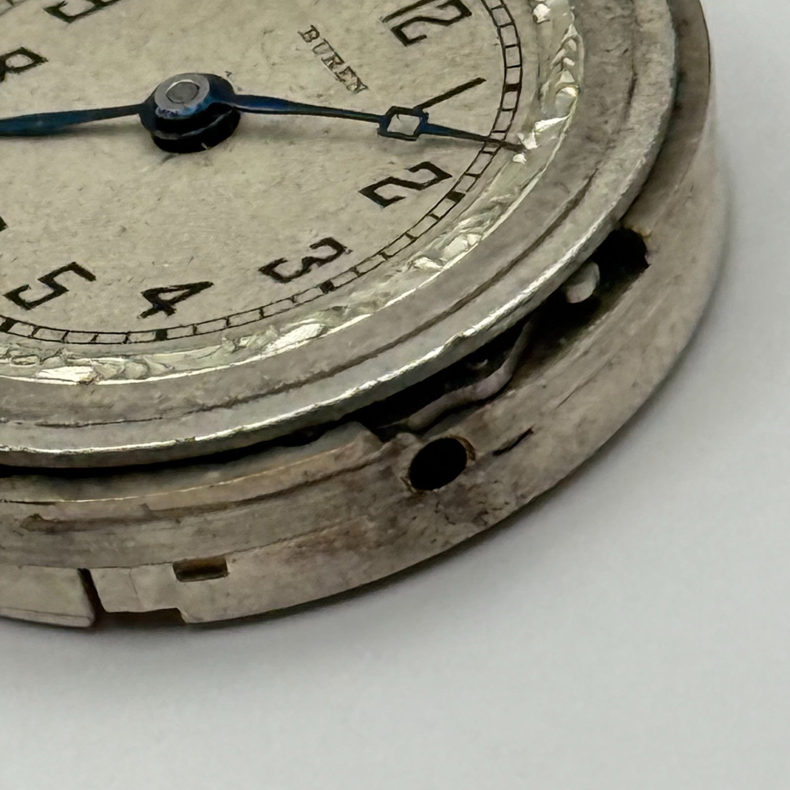 Buren Grand Prix 48 237 Watch Movement Manual Wind Vintage Parts Repair 23.6mm