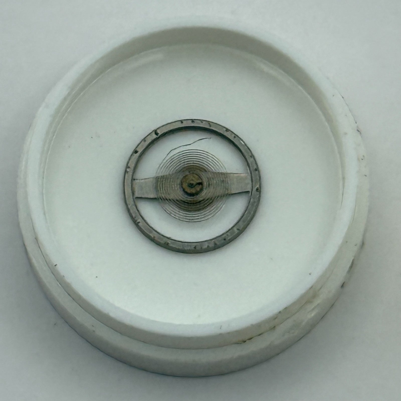 BRAC 2051 Balance Wheel Complete And Spring 5 1/4''' 69 M Watch Movement Parts